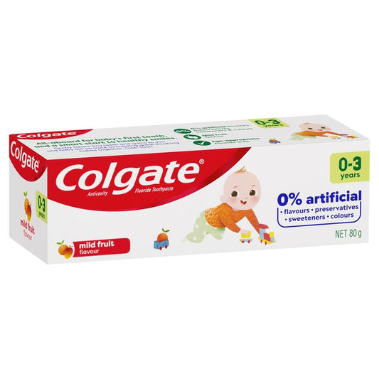 Colgate T/Paste Kids Mild Fruit 0-3 80g