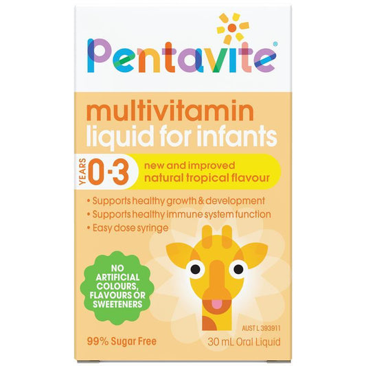 Pentavite Multivitamin Infant Lqd 30mL