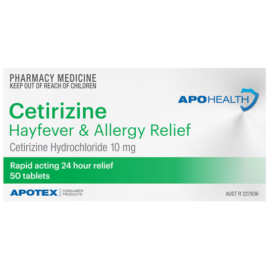 Aph Cetirizine Tab 10mg 50 Bls