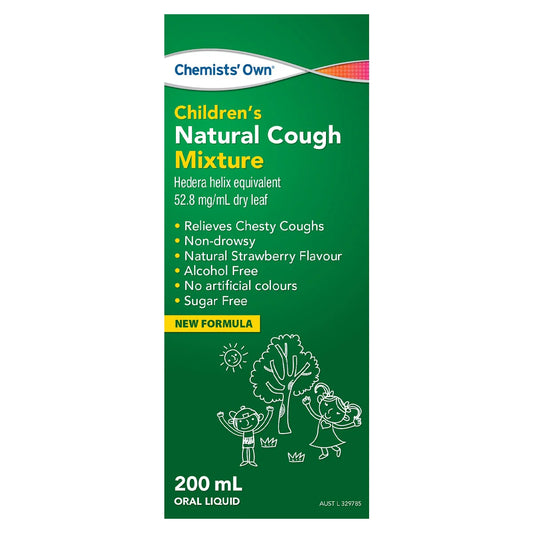 Co Child Nat Cough Strawberry 200mL
