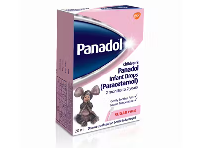 Panadol Drops E/Dose Cf 20mL