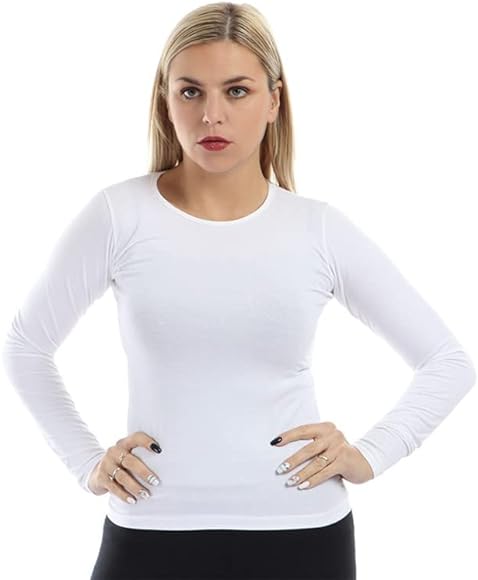 Boody Women Long Sleeve Top White L