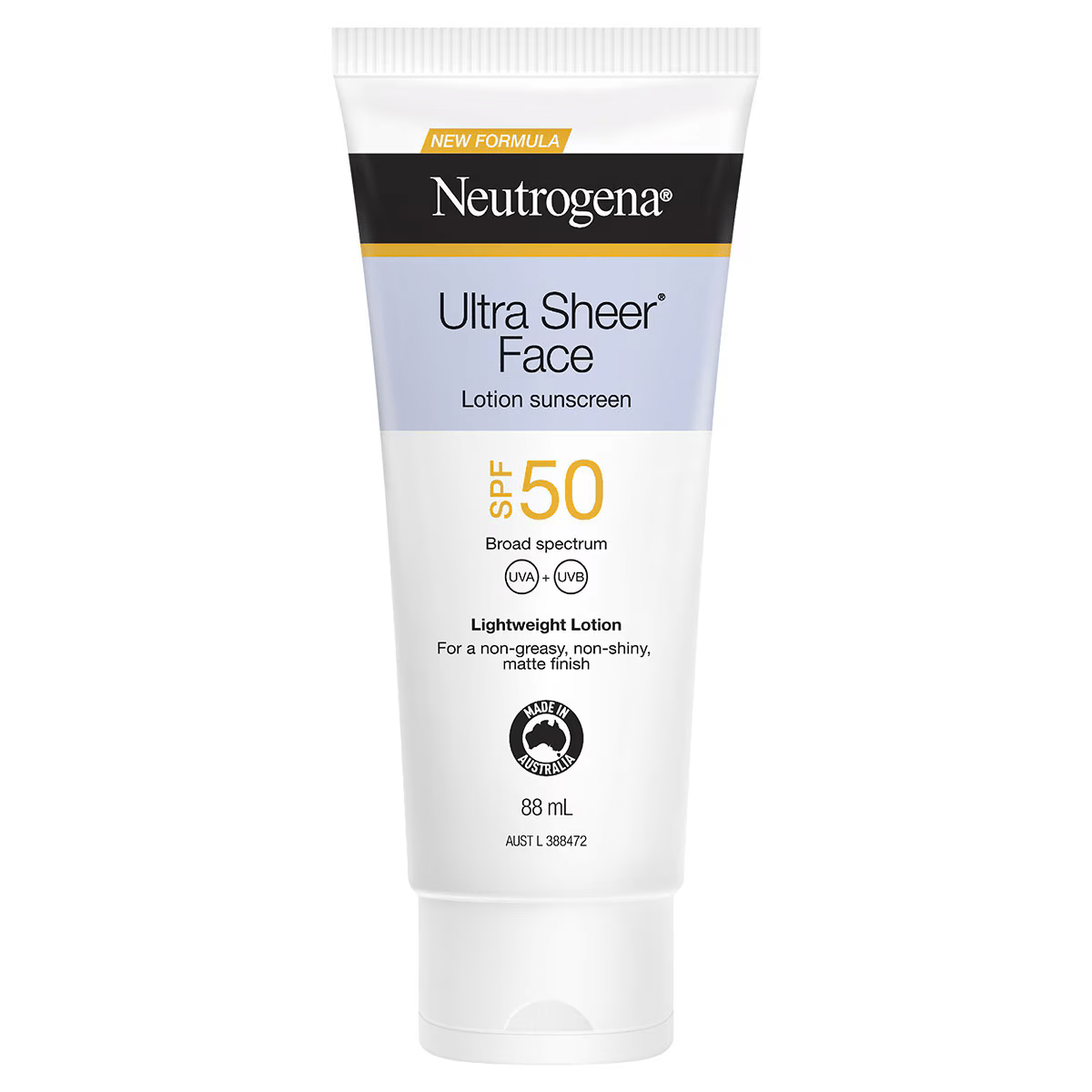 Neutrogena Ultra Sheer Face Spf50 88mL