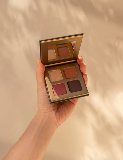 Inika Quad Eyeshadow Palette Flowers