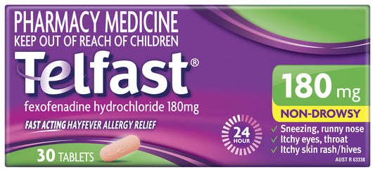 Telfast Tab 180mg 30