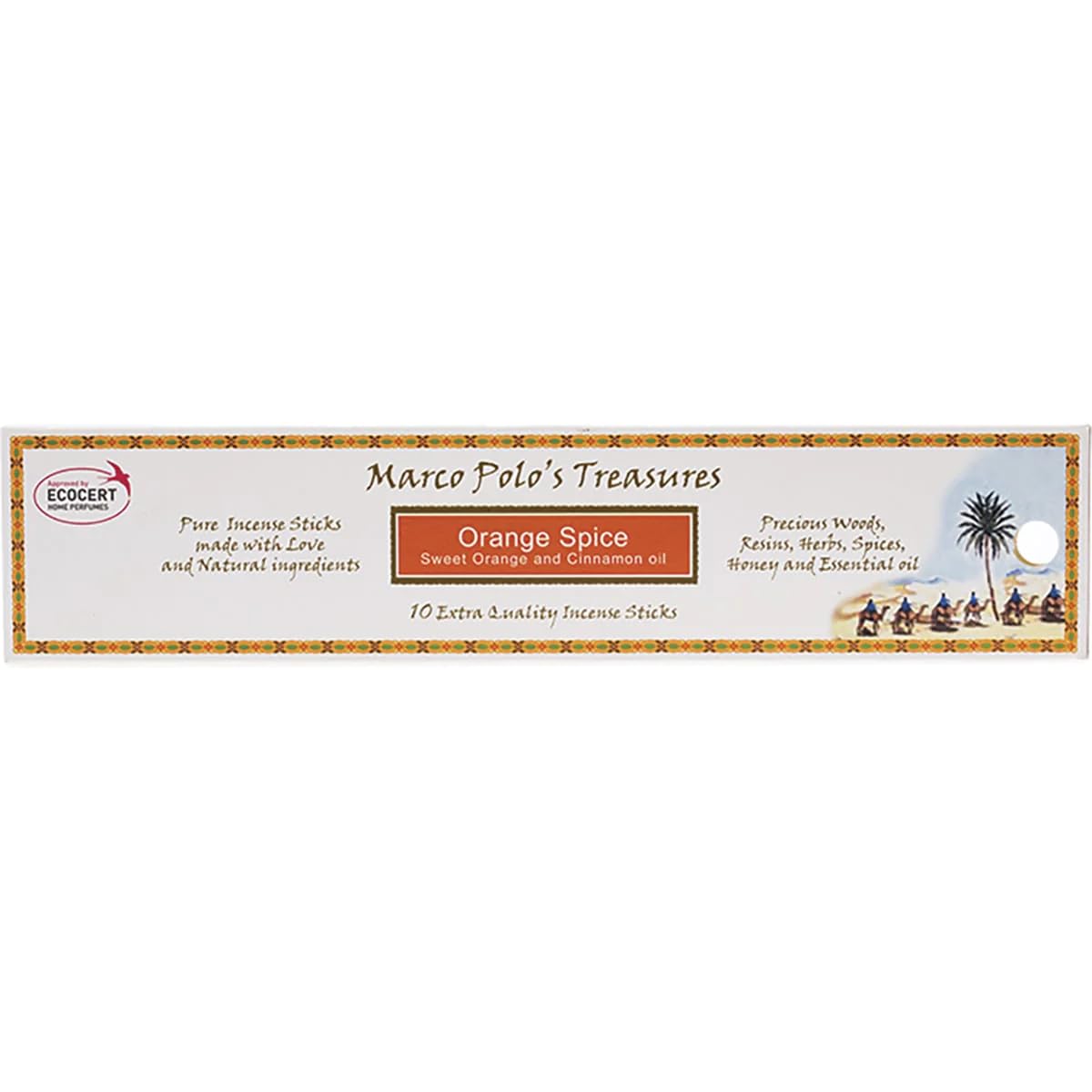 Marco Polo'S Treasures Orange Spice Incense Sticks