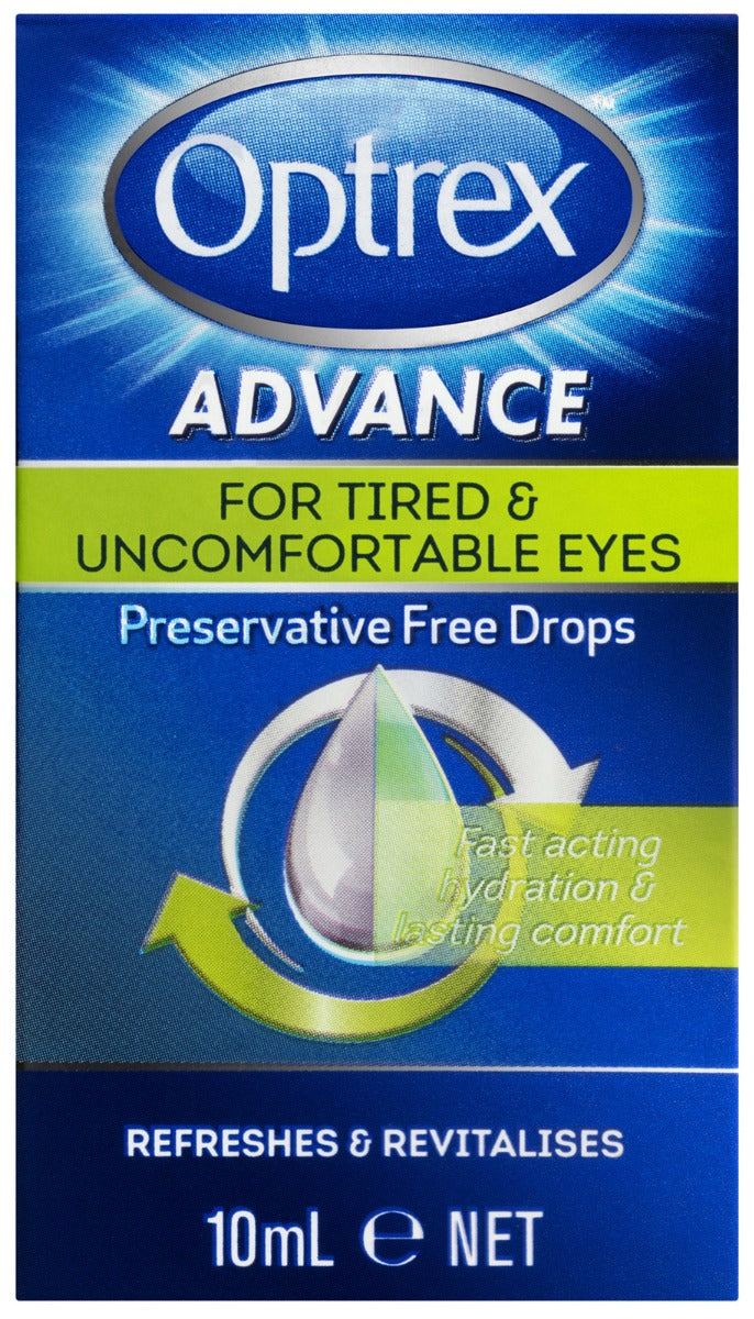 Optrex Advanced Tired Eye Drop P/F 10mL