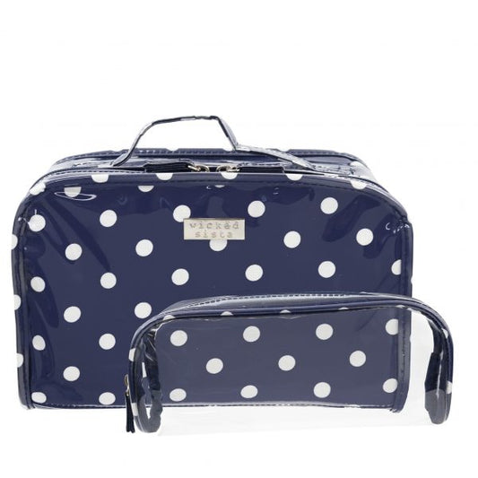 Ws Cosmetics Bag Polka Dot