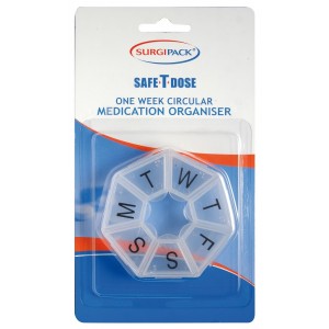 Surgipack Week Circular Medication Organiser