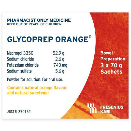 Glycoprep Orange 3 X 70g