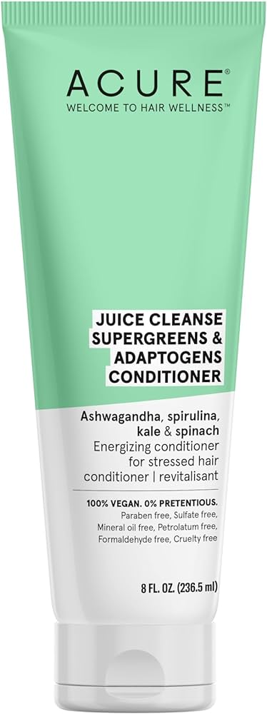 Acure Juice Cleanse S/Greens & Adaptogens Conditioner 236mL