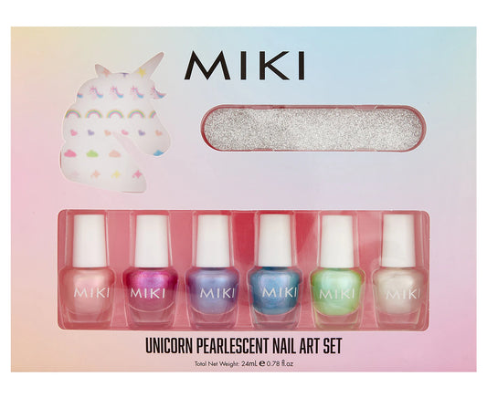 Miki Unicorn Pearlescent Nail Art Set
