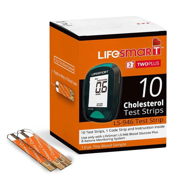 Lifesmart Choles Strp 10Pk