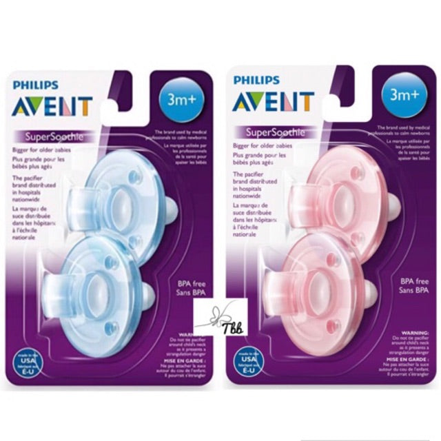 Avent Soothee 3-6 Month 2 Pack