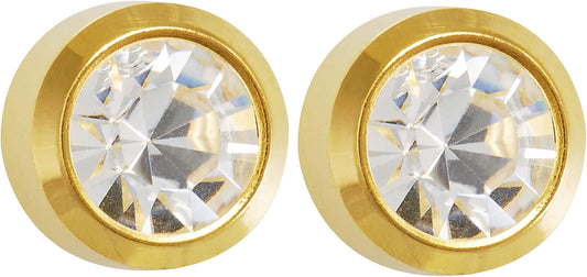 Ear Piercing 24K 2Mm Bezel Crystal