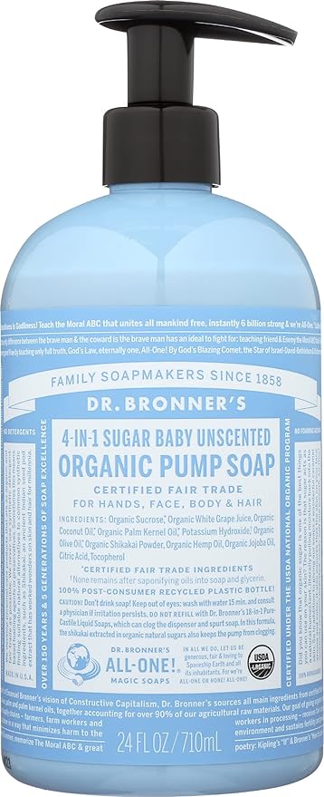 Db 4-In1 Baby Unscented Pump Soap 355mL