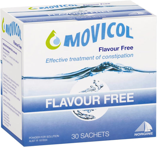 Movicol Flavour Free 30 Sachets