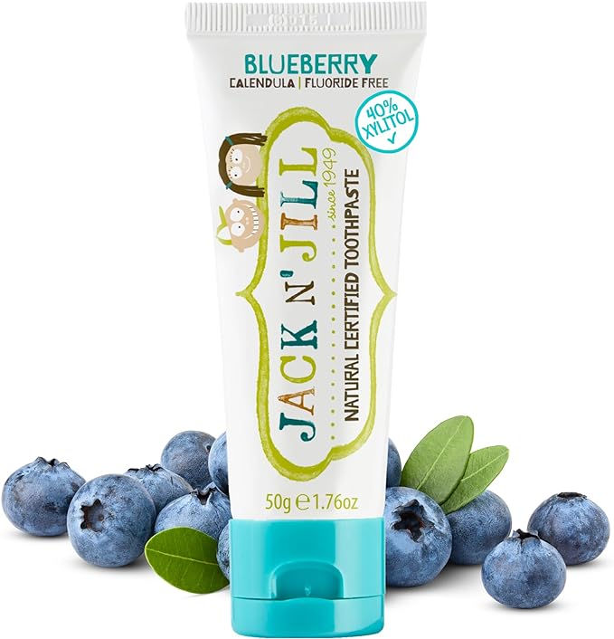 Jack N Jill Tpaste Blueberry 50g