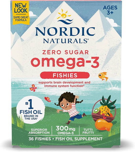 Nordic Naturals Complete Omega-3 Fishies 36 Pk