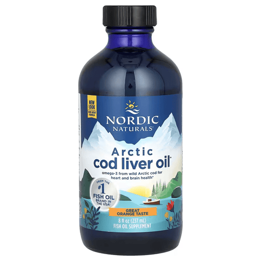 Nordic Naturals Arctic Cod Liver Oil Orange 237mL