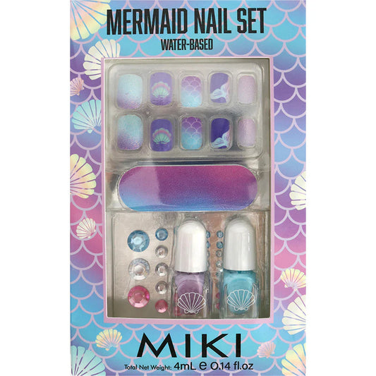 Miki Mermaid Nail Set Water-Based