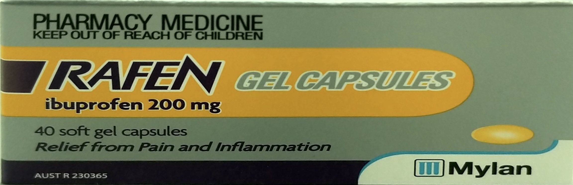 Pivot Rafen Rafen Gel Cap 200mg 40 Bl – Chemcare Wellness Pharmacy