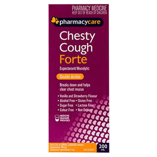 Pharmacy Care Chesty Cough Forte 200mL