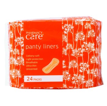 Pharmacy Care Panty Liners 24 Pack