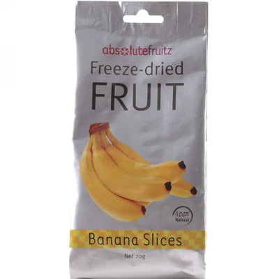 Absolute Fruitz Fd Banana Slices 20g