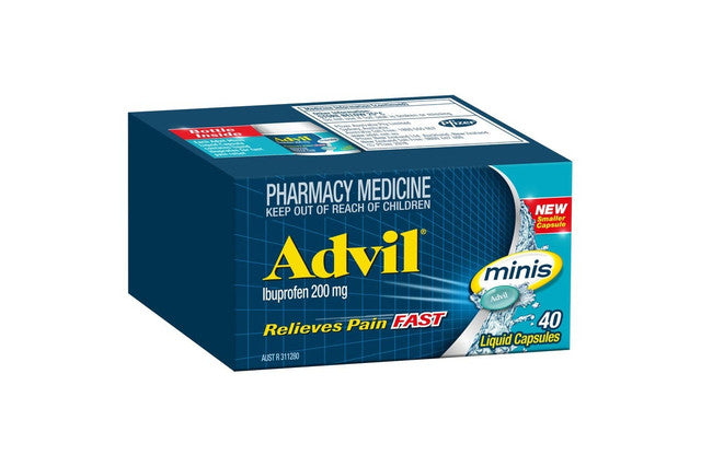 Advil Minis 200mg Liquid Cap 40