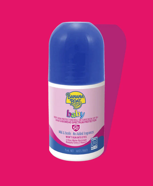 Banana Boat Baby 50+ Roll On 75mL