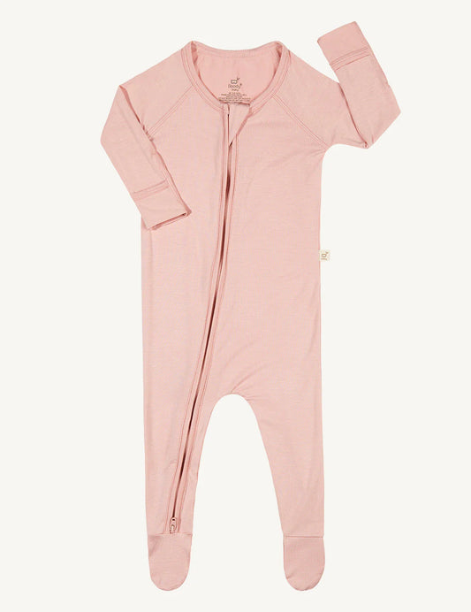 Boody Baby Long Sleeve Rose Onesie 0-3 Month