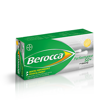 Berocca Eff Perf 50+ 30