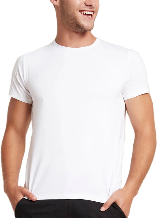 Boody Crew Neck T-Shirt White L