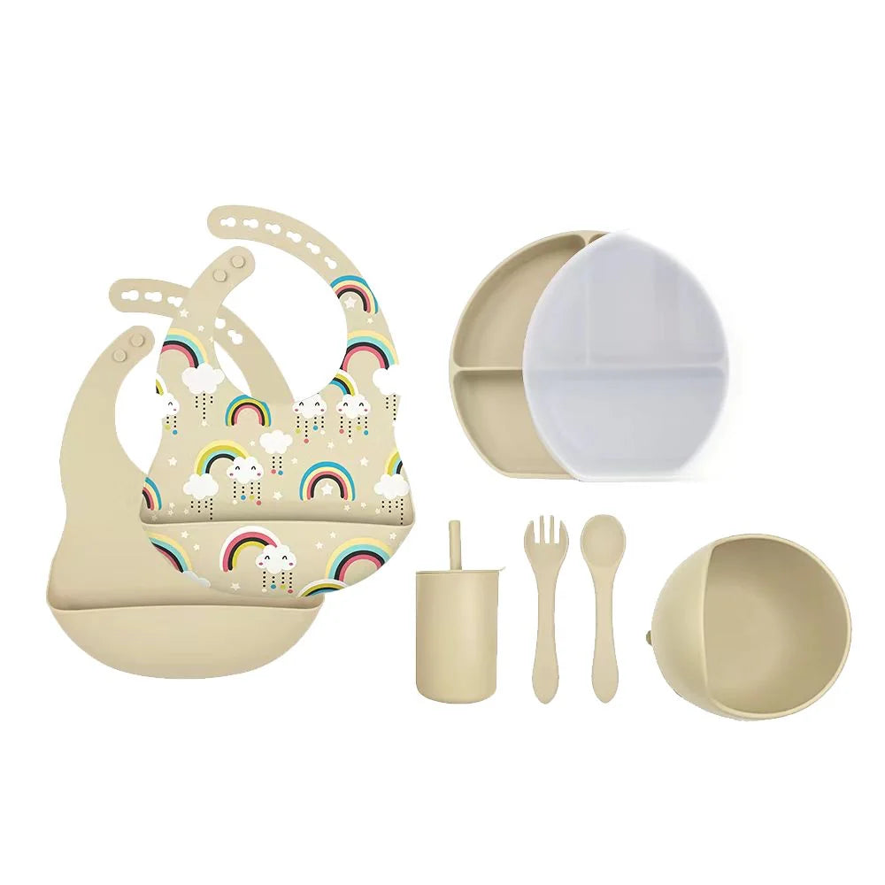 Silicon Baby Feeding Set