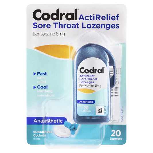 Codral Actirelief Mint 20 Loz
