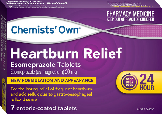 Co Heartburn Relief 20mg 7 Tab