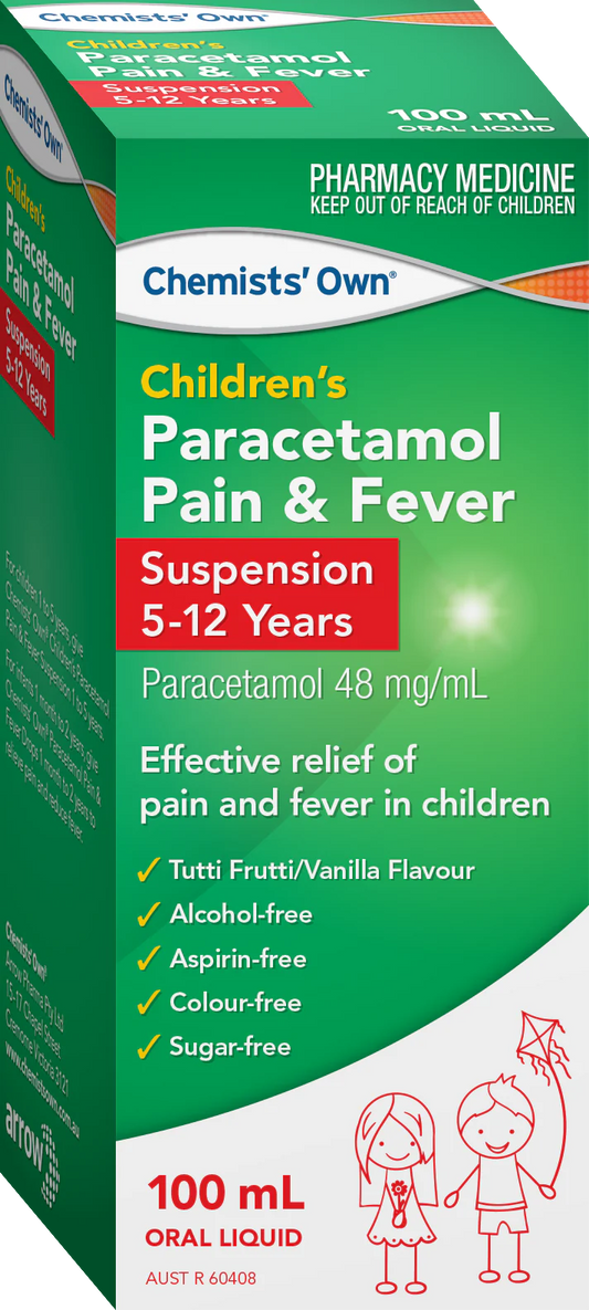 Co Para 5-12 Yrs Susp 100mL
