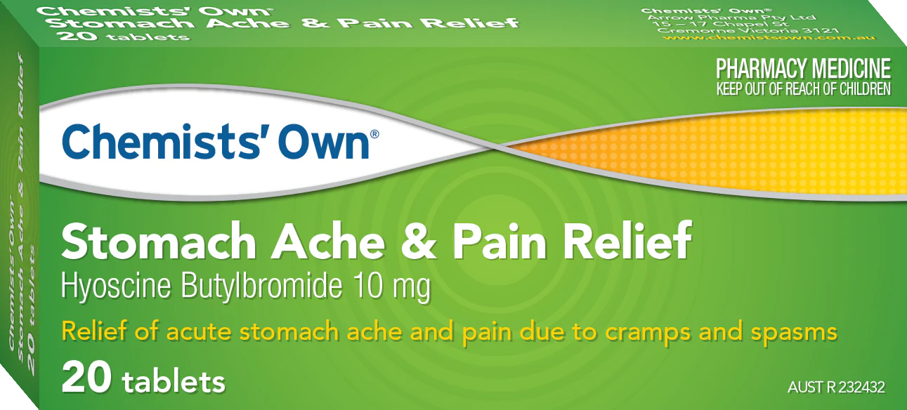 Co Stomch Ach/Pain Rlf 10mg 20