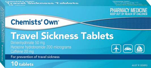Co Travel Sickness 10 Tablets