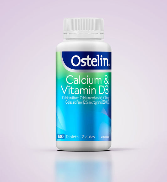 Ostelin Calcium And Vitamin D3 130Tab