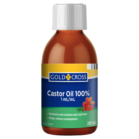 Gold Cross Castor Oil 200mL