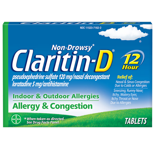 Claratyne -D 12 Hour Tab 6