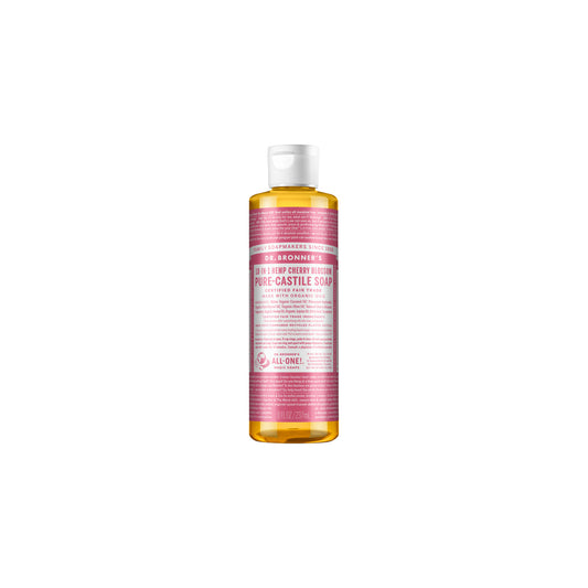 Dr. Bronner'S Pure-Castile Soap Liquid (Hemp 18-In-1) Cherry Blossom 237mL