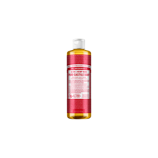 Db 18In1 Rose Pure-Castile Soap 473mL