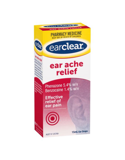 Ear Clear Ear Ache Rel 15mL