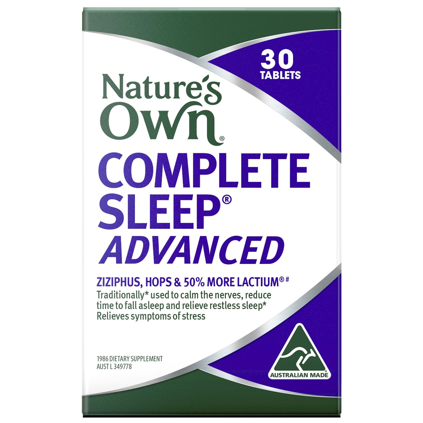 No Complete Sleep Advanced Tab (30)