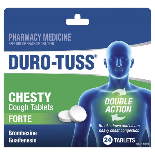 Durotuss Chesty Forte Tabs 24