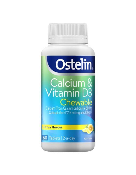 Ostelin Calcium And Vitamin D3 60Tab