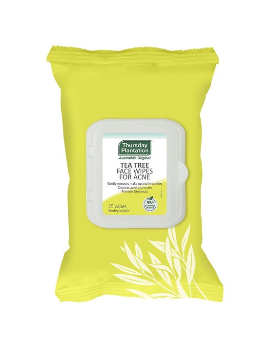 Tp Tea Tree Acne Face Wipes 25